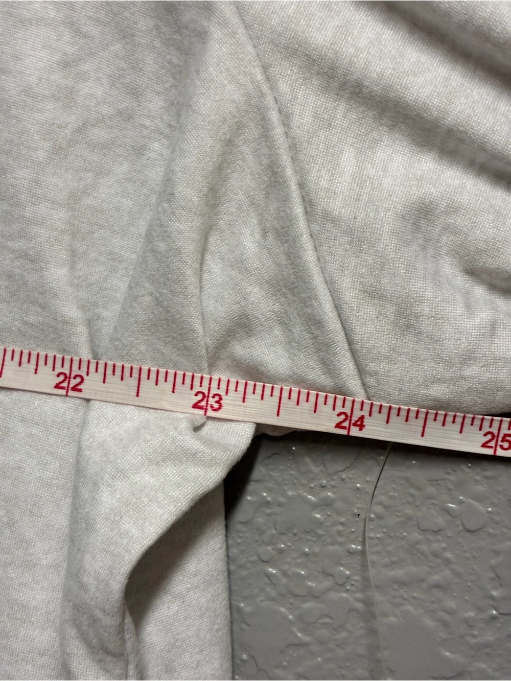 Secret Treasures White Long Sleeve Tee with Maroon Graphic - Picture 10 of 10